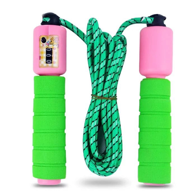 Product image KAHASIL - Skipping Jump Rope Alat Olahraga Lompat Tali Fitness Counter Hitung Gym Counting KMJ181 all variant all variant